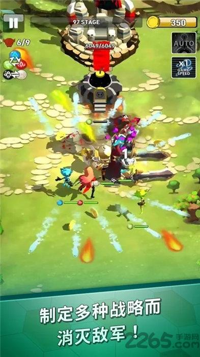 闲置冲锋idle rush手机版下载,闲置冲锋,塔防游戏