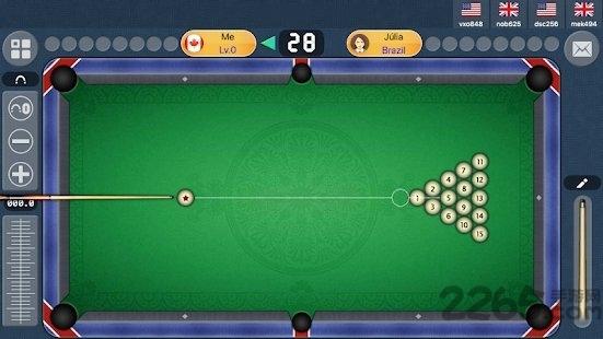 俄罗斯台球游戏(billiards 2k)下载,俄罗斯台球,台球游戏,桌球游戏