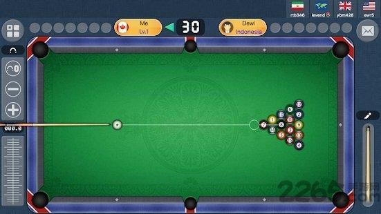 俄罗斯台球游戏(billiards 2k)下载,俄罗斯台球,台球游戏,桌球游戏